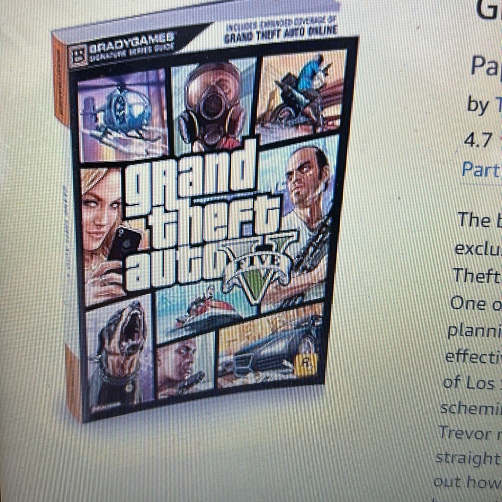 Grand Theft Auto V Bradygames Signature Series Guide